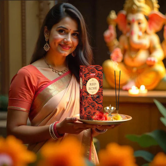 Red Rose Incense Sticks