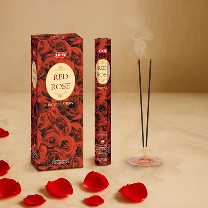 Red Rose Incense Sticks