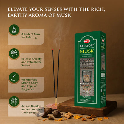 Precious Musk Incense Sticks