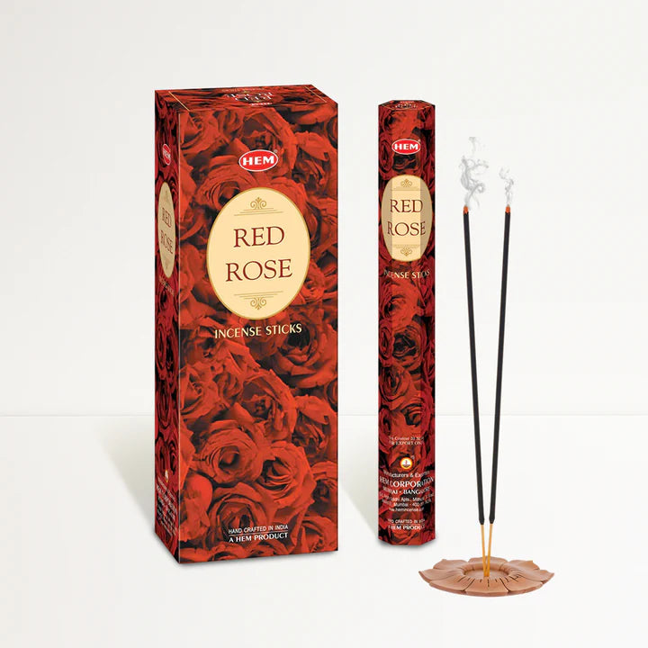 Red Rose Incense Sticks