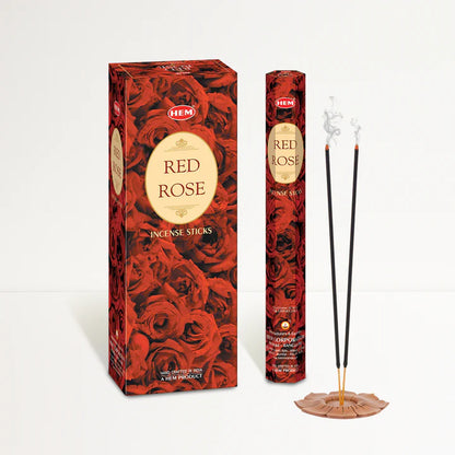 Red Rose Incense Sticks