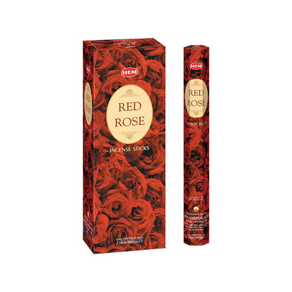 Red Rose Incense Sticks