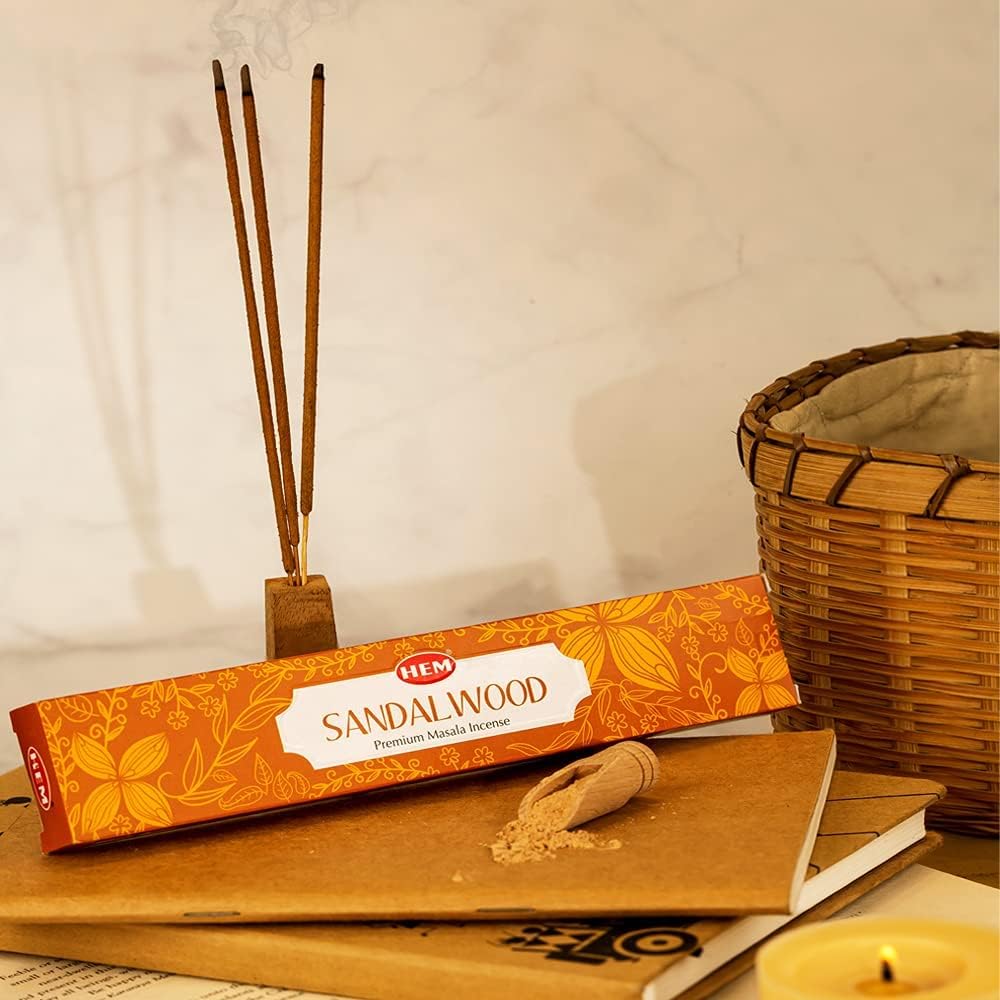 Premium Sandalwood Incense Sticks