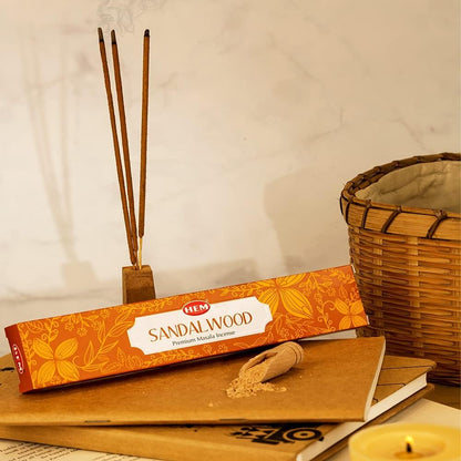 Premium Sandalwood Incense Sticks