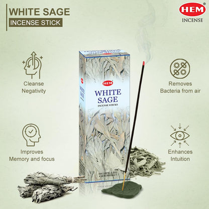 White Sage Incense Sticks