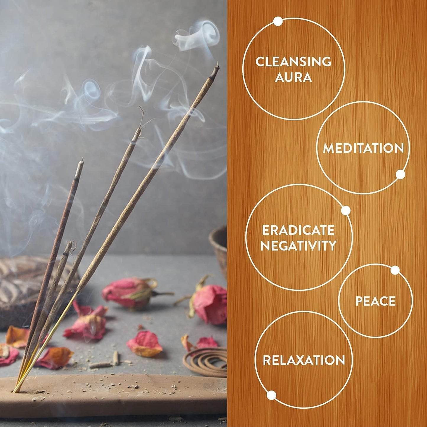 Premium Sandalwood Incense Sticks