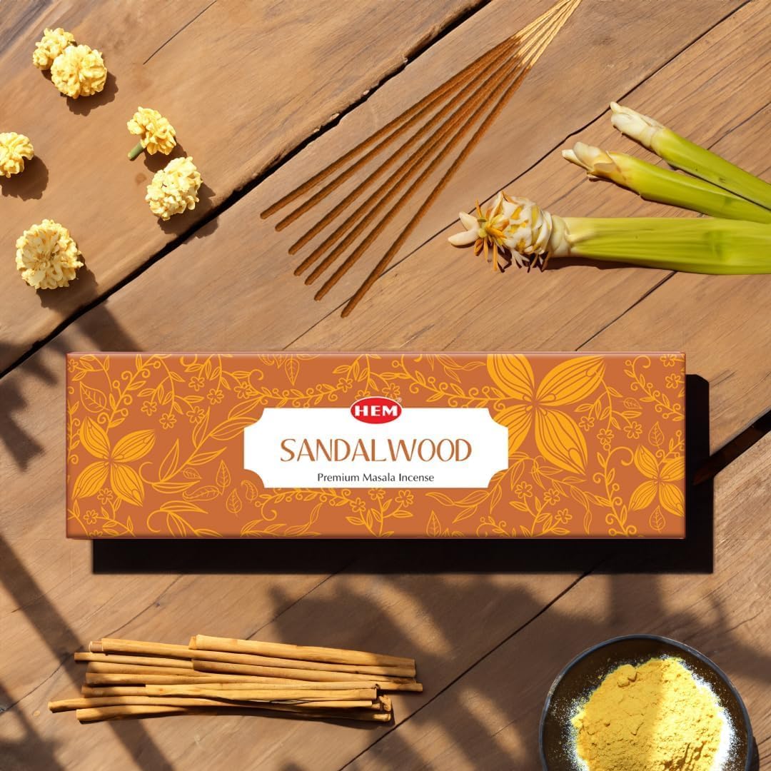 Premium Sandalwood Incense Sticks