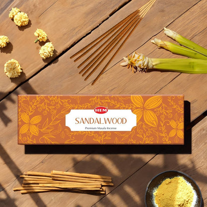 Premium Sandalwood Incense Sticks
